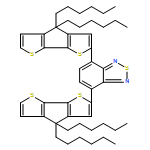 2,1,3-Benzothiadiazole, 4,7-bis(4,4-dihexyl-4H-cyclopenta[2,1-b:3,4-b']dithien-2-yl)- 