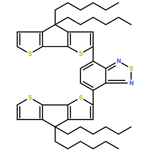 2,1,3-Benzothiadiazole, 4,7-bis(4,4-dihexyl-4H-cyclopenta[2,1-b:3,4-b']dithien-2-yl)- 