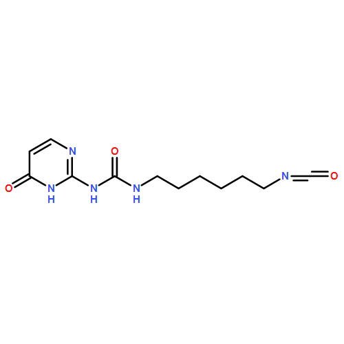 Urea, N-(1,6-dihydro-6-oxo-2-pyrimidinyl)-N'-(6-isocyanatohexyl)- 