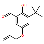 Benzaldehyde, 3-(1,1-dimethylethyl)-2-hydroxy-5-(2-propen-1-yloxy)- 