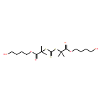 Propanoic acid, 2,2'-[carbonothioylbis(thio)]bis[2-methyl-, 1,1'-bis(4-hydroxybutyl) ester 