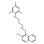 2-Naphthalenol, 1-[[[3-[(2,4,6-trimethylphenyl)amino]propyl]amino]methyl]- 