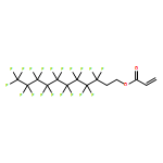 2-Propenoic acid, 3,3,4,4,5,5,6,6,7,7,8,8,9,9,10,10,11,11,11-nonadecafluoroundecyl ester 