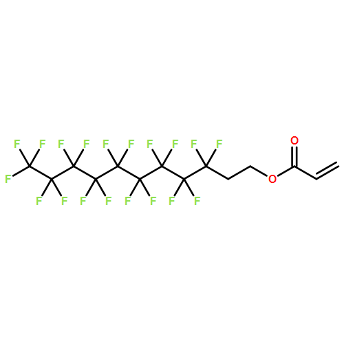 2-Propenoic acid, 3,3,4,4,5,5,6,6,7,7,8,8,9,9,10,10,11,11,11-nonadecafluoroundecyl ester 