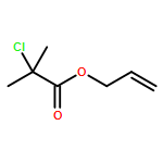 Propanoic acid, 2-chloro-2-methyl-, 2-propen-1-yl ester 