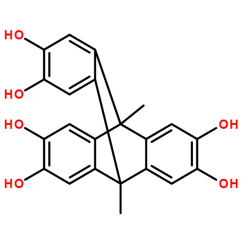 9,10[1',2']-Benzenoanthracene-2,3,6,7,14,15-hexol, 9,10-dihydro-9,10-dimethyl- 