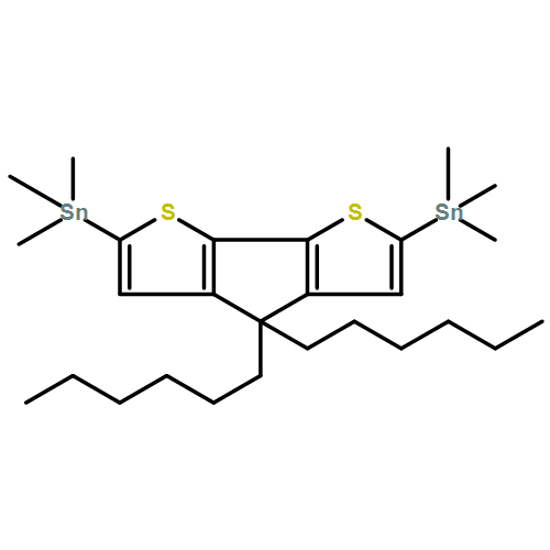 Stannane, 1,1'-(4,4-dihexyl-4H-cyclopenta[2,1-b:3,4-b']dithiophene-2,6-diyl)bis[1,1,1-trimethyl- 