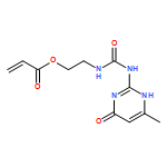 2-Propenoic acid, 2-[[[(1,6-dihydro-4-methyl-6-oxo-2-pyrimidinyl)amino]carbonyl]amino]ethyl ester 