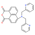 1H,3H-Naphtho[1,8-cd]pyran-1,3-dione, 6-[bis(2-pyridinylmethyl)amino]- 