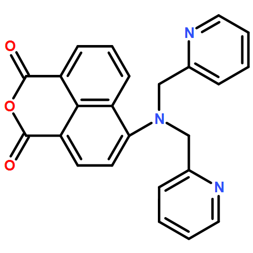 1H,3H-Naphtho[1,8-cd]pyran-1,3-dione, 6-[bis(2-pyridinylmethyl)amino]- 