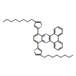 Dibenzo[a,c]phenazine, 10,13-bis(4-octyl-2-thienyl)- 