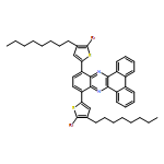 Dibenzo[a,c]phenazine, 10,13-bis(5-bromo-4-octyl-2-thienyl)- 