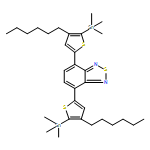 2,1,3-Benzothiadiazole, 4,7-bis[4-hexyl-5-(trimethylstannyl)-2-thienyl]- 