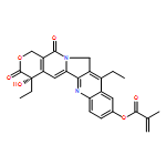 2-Propenoic acid, 2-methyl-, (4S)-4,11-diethyl-3,4,12,14-tetrahydro-4-hydroxy-3,14-dioxo-1H-pyrano[3',4':6,7]indolizino[1,2-b]quinolin-9-yl ester 