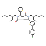 Pyrrolo[3,4-c]pyrrole-1,4-dione, 2,5-bis(2-ethylhexyl)-3-[5-(4-fluorophenyl)-2-thienyl]-2,5-dihydro-6-(2-thienyl)- 