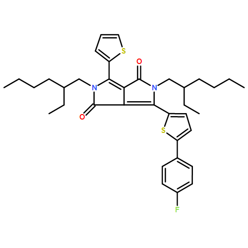 Pyrrolo[3,4-c]pyrrole-1,4-dione, 2,5-bis(2-ethylhexyl)-3-[5-(4-fluorophenyl)-2-thienyl]-2,5-dihydro-6-(2-thienyl)- 