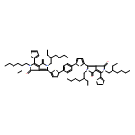 Pyrrolo[3,4-c]pyrrole-1,4-dione, 3,3'-(1,4-phenylenedi-5,2-thiophenediyl)bis[2,5-bis(2-ethylhexyl)-2,5-dihydro-6-(2-thienyl)- 