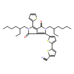 [2,2'-Bithiophene]-5-carbonitrile, 5'-[2,5-bis(2-ethylhexyl)-2,3,5,6-tetrahydro-3,6-dioxo-4-(2-thienyl)pyrrolo[3,4-c]pyrrol-1-yl]- 