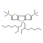 4H-Silolo[3,2-b:4,5-b']dithiophene, 4,4-bis(2-ethylheptyl)-2,6-bis(trimethylstannyl)- 