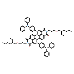 Anthra[2,1,9-def:6,5,10-d'e'f']diisoquinoline-1,3,8,10(2H,9H)-tetrone, 5,12-bis[4-(diphenylamino)phenyl]-2,9-bis[3-[(2-ethylhexyl)oxy]propyl]- 