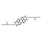 Anthra[2,1,9-def:6,5,10-d'e'f']diisoquinoline-1,3,8,10(2H,9H)-tetrone, 5,12-dibromo-2,9-bis[3-[(2-ethylhexyl)oxy]propyl]- 