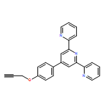 2,2':6',2''-Terpyridine, 4'-[4-(2-propyn-1-yloxy)phenyl]- 