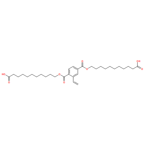 1,4-Benzenedicarboxylic acid, 2-ethenyl-, 1,4-bis(10-carboxydecyl) ester