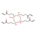 2-Propenoic acid, 1,1',1'',1'''-[(2,4,6,8-tetrahydroxycyclotetrasiloxane-2,4,6,8-tetrayl)tetra-2,1-ethanediyl] ester 