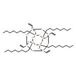 Pentacyclo[9.5.1.13,9.15,15.17,13]octasiloxane, 1,3,5,15-tetraethenyl-7,9,11,13-tetraoctyl- 