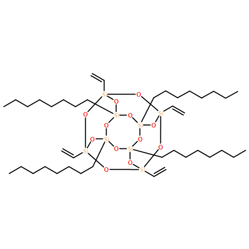 Pentacyclo[9.5.1.13,9.15,15.17,13]octasiloxane, 1,3,5,15-tetraethenyl-7,9,11,13-tetraoctyl- 