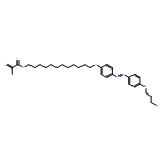 2-Propenoic acid, 2-methyl-, 12-[4-[2-(4-butoxyphenyl)diazenyl]phenoxy]dodecyl ester