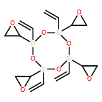 Cyclotetrasiloxane, 2,4,6,8-tetraethenyl-2,4,6,8-tetra-2-oxiranyl- 