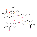 2-Propenoic acid, 1,1',1'',1'''-[(2,4,6,8-tetrabutylcyclotetrasiloxane-2,4,6,8-tetrayl)tetra-2,1-ethanediyl] ester 