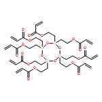 2-Propenoic acid, 1,1',1'',1''',1'''',1''''',1'''''',1'''''''-(cyclotetrasiloxane-2,4,6,8-tetraylideneocta-2,1-ethanediyl) ester 