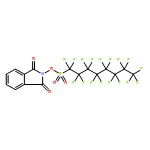 1-Octanesulfonic acid, 1,1,2,2,3,3,4,4,5,5,6,6,7,7,8,8,8-heptadecafluoro-, 1,3-dihydro-1,3-dioxo-2H-isoindol-2-yl ester 