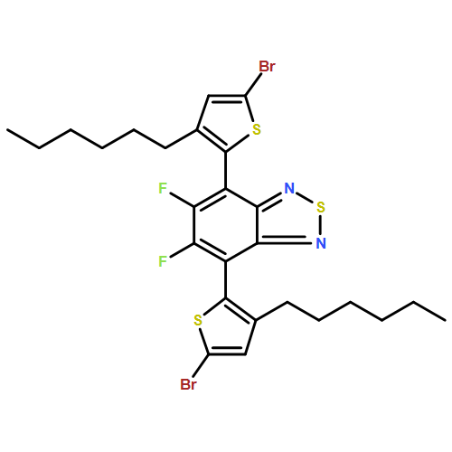 2,1,3-Benzothiadiazole, 4,7-bis(5-bromo-3-hexyl-2-thienyl)-5,6-difluoro- 