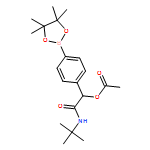 Benzeneacetamide, α-(acetyloxy)-N-(1,1-dimethylethyl)-4-(4,4,5,5-tetramethyl-1,3,2-dioxaborolan-2-yl)-