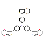 Benzenamine, 4-(2,3-dihydrothieno[3,4-b]-1,4-dioxin-5-yl)-N,N-bis[4-(2,3-dihydrothieno[3,4-b]-1,4-dioxin-5-yl)phenyl]- 