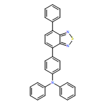 Benzenamine, N,N-diphenyl-4-(7-phenyl-2,1,3-benzothiadiazol-4-yl)-