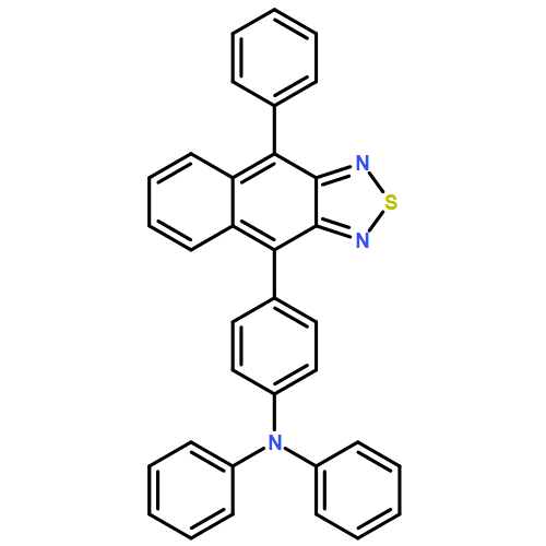 Benzenamine, N,N-diphenyl-4-(9-phenylnaphtho[2,3-c][1,2,5]thiadiazol-4-yl)-