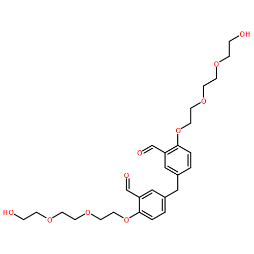 Benzaldehyde, 3,3'-methylenebis[6-[2-[2-(2-hydroxyethoxy)ethoxy]ethoxy]-