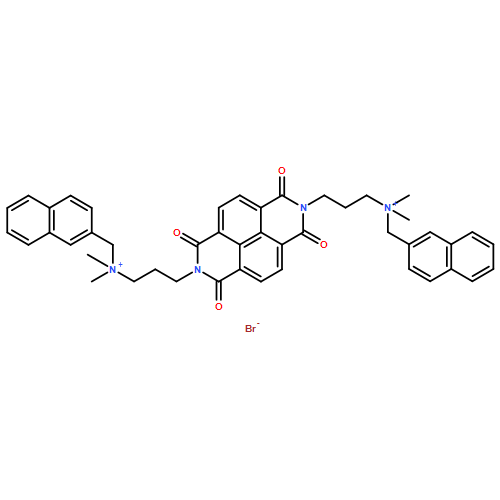 Benzo[lmn][3,8]phenanthroline-2,7-dipropanaminium, 1,3,6,8-tetrahydro-N2,N2,N7,N7-tetramethyl-N2,N7-bis(2-naphthalenylmethyl)-1,3,6,8-tetraoxo-, bromide (1:2)