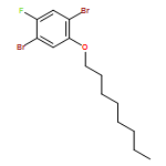 Benzene, 1,4-dibromo-2-fluoro-5-(octyloxy)-