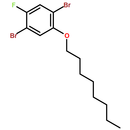 Benzene, 1,4-dibromo-2-fluoro-5-(octyloxy)-