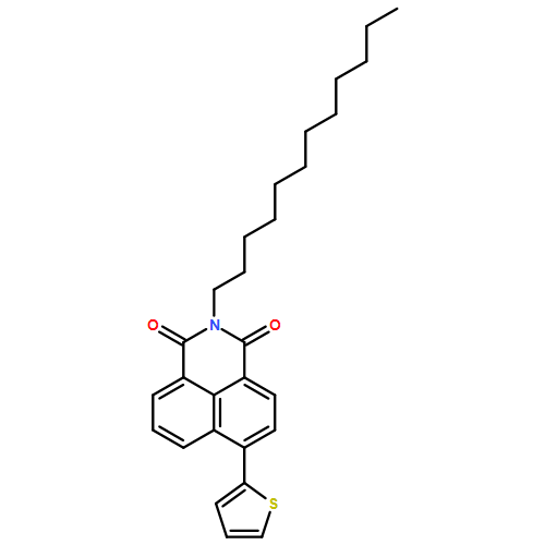 1H-Benz[de]isoquinoline-1,3(2H)-dione, 2-dodecyl-6-(2-thienyl)-