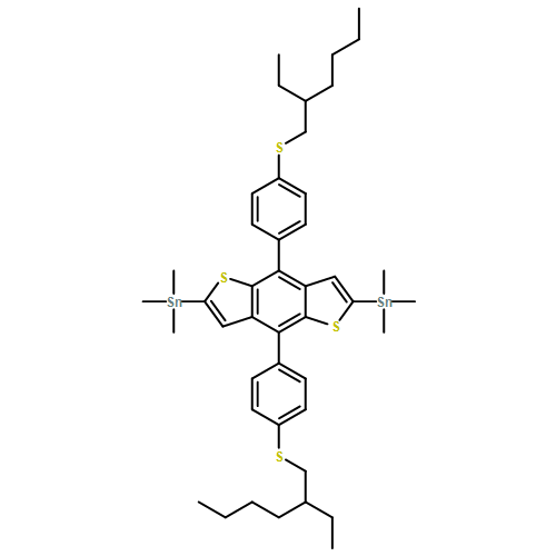 Stannane, 1,1'-[4,8-bis[4-[(2-ethylhexyl)thio]phenyl]benzo[1,2-b:4,5-b']dithiophene-2,6-diyl]bis[1,1,1-trimethyl-