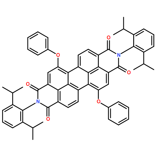 Anthra[2,1,9-def:6,5,10-d'e'f']diisoquinoline-1,3,8,10(2H,9H)-tetrone, 2,9-bis[2,6-bis(1-methylethyl)phenyl]-5,12-diphenoxy- (9CI)