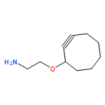 Ethanamine, 2-(2-cyclooctyn-1-yloxy)- 