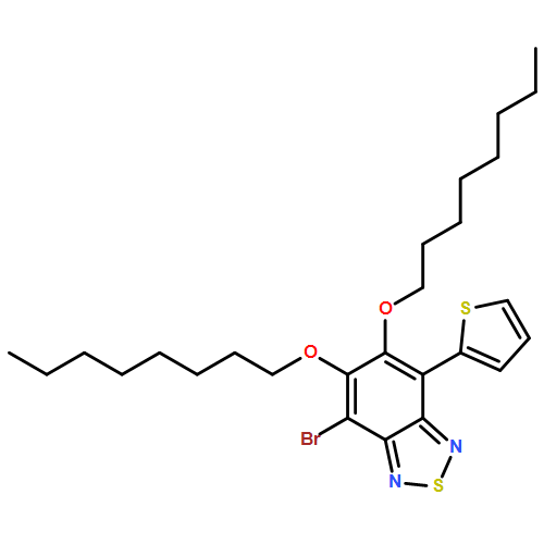 2,1,3-Benzothiadiazole, 4-bromo-5,6-bis(octyloxy)-7-(2-thienyl)-