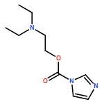 1H-Imidazole-1-carboxylic acid, 2-(diethylamino)ethyl ester 